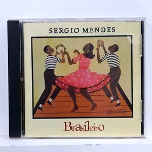 Sergio Mendes Brasileiro Brazilian Samba Pop CD 1992 Elektra 075596131520